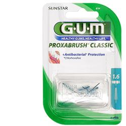 GUM PROXABRUSH CLASSIC 614 SCOVOLINO INTERDENTALE 8 PEZZI - goldeneffe.it