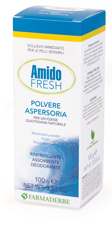 AMIDO FRESH POLVERE ASPERSORIA 100 G - goldeneffe.it