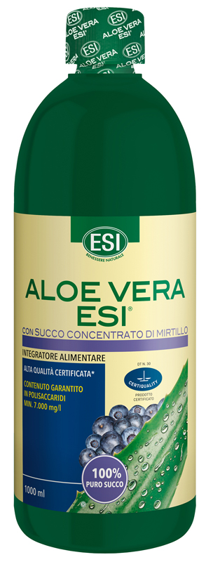 ESI ALOE VERA SUCCO MIRTILLO 1000 ML - goldeneffe.it