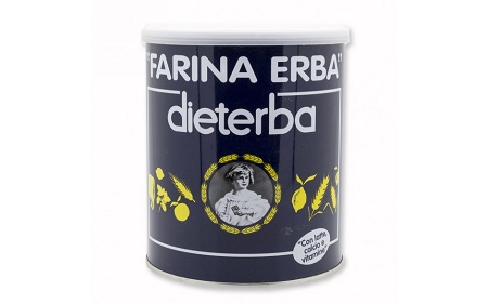 DIETERBA FARINA LATTEA 350 G - goldeneffe.it