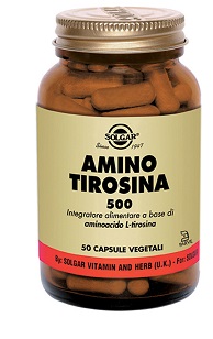 AMINO TIROSINA 500 50 CAPSULE VEGETALI - goldeneffe.it