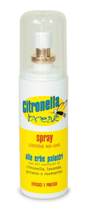CITRONELLA BREAK SPRAY 100 ML - goldeneffe.it