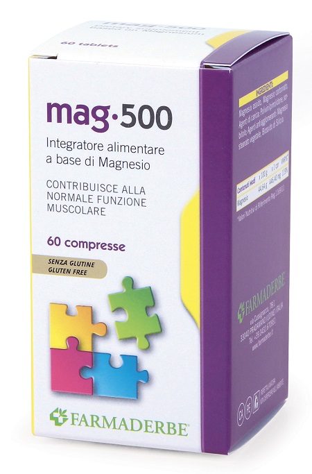 MAG 500 60 COMPRESSE - goldeneffe.it