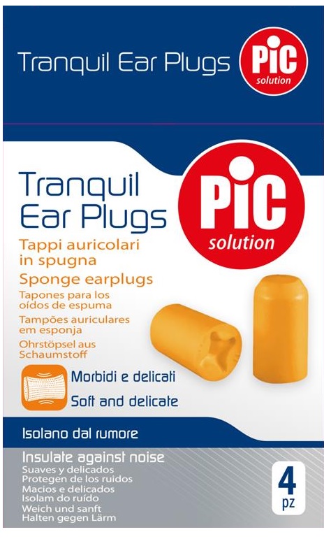 TAPPI AURICOLARI TRANQUIL IN SPUGNA 4 PEZZI - goldeneffe.it