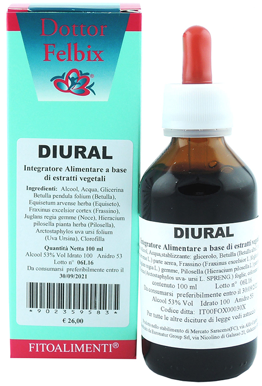 DIURAL GOCCE 100 ML - goldeneffe.it