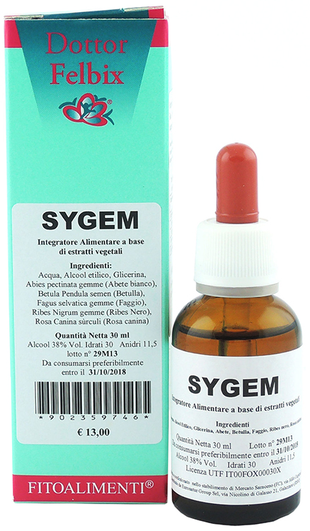 SYGEM GOCCE 30 ML - goldeneffe.it