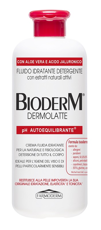 BIODERM DERMOLATTE PH AUTOEQUILIBRANTE 500 ML - goldeneffe.it