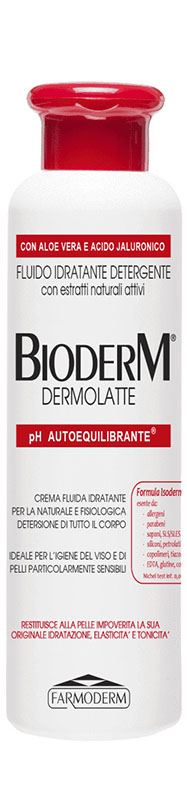 BIODERM DERMOLATTE CREMA FLUIDA 250 ML - goldeneffe.it