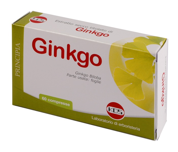 GINKGO BILOBA ESTRATTO SECCO 60 COMPRESSE - goldeneffe.it
