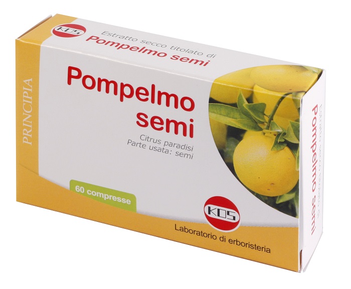 POMPELMO SEMI ESTRATTO SECCO 60 COMPRESSE - goldeneffe.it