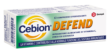 CEBION DEFEND 12 COMPRESSE EFFERVESCENTI - goldeneffe.it