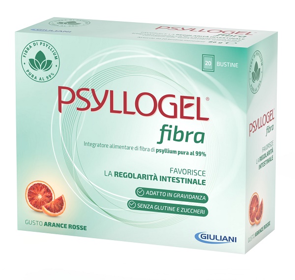 PSYLLOGEL FIBRA ARANCE ROSSE 20 BUSTINE - goldeneffe.it