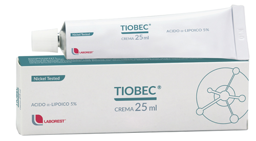 TIOBEC CREMA ACIDO LIPOICO 5% 25 ML - goldeneffe.it