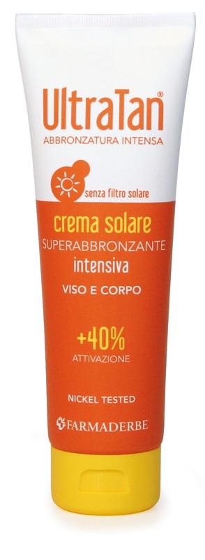ULTRA TAN CREMA SOLARE SUPERABBRONZANTE INTENSIVA VISO & CORPO +40% ATTIVAZIONE 125 ML - goldeneffe.it