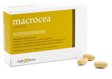 MACROCEA 20 COMPRESSE DEGLUTIBILI - goldeneffe.it
