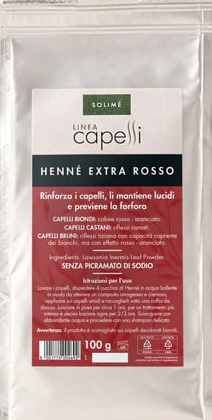 HENNE EXTRA ROSSO 100G - goldeneffe.it