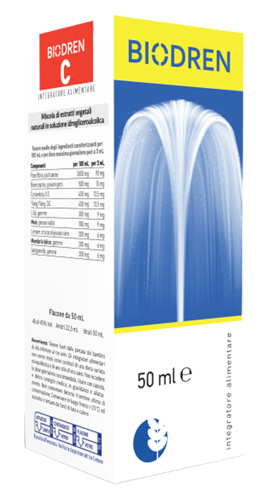 BIODREN C 50 ML SOLUZIONE IDROALCOLICA - goldeneffe.it