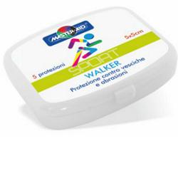PROTEZIONE TALLONE VESCICHE E ABRASIONI MASTER-AID SPORT WALKER 5X5 5 PEZZI - goldeneffe.it