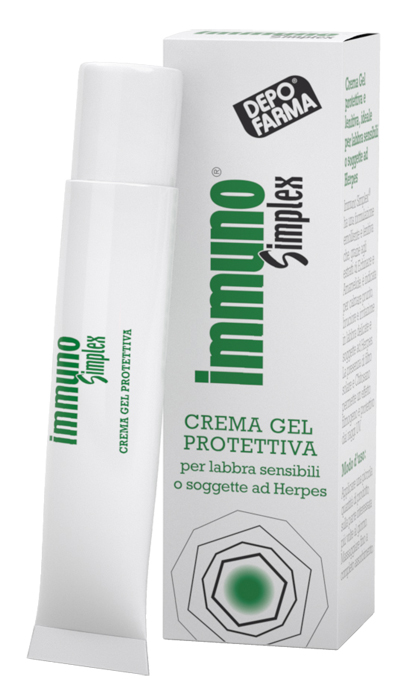 IMMUNO SIMPLEX CREMA GEL PROTETTIVA LABBRA 8 ML - goldeneffe.it