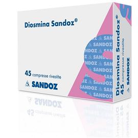 DIOSMINA SANDOZ 45 COMPRESSE RIVESTITE - goldeneffe.it
