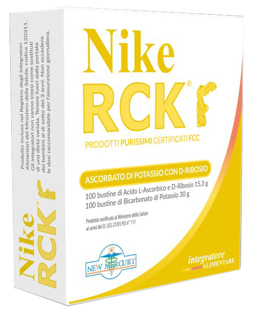 NIKE RCK ASCORBATO POTASSIO + RIBOSIO 200 BUSTINE 45,30 G - goldeneffe.it