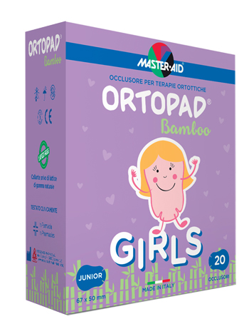CEROTTO OCULARE PER ORTOTTICA ORTOPAD GIRLS JUNIOR 5X6,7 20 PEZZI - goldeneffe.it