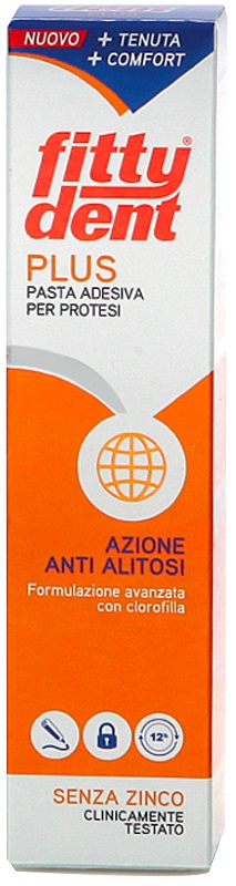 FITTYDENT PLUS ADESIVO PROTESI 40 G - goldeneffe.it