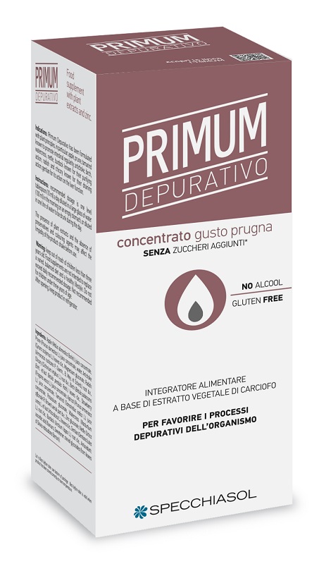 PRIMUM DEPURATIVO PRUGNA 250 ML - goldeneffe.it