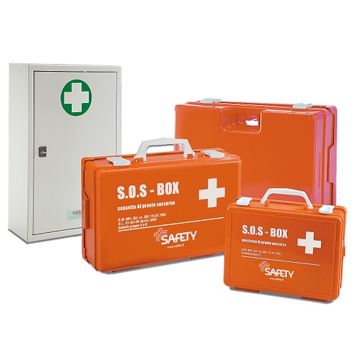 CASSETTA PRONTO SOCCORSO PLASTICA VUOTA TIPO C - goldeneffe.it