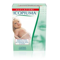 ICOPIUMA BENDA A COMPRESSIONE FISIOLOGICA RETE OMBELICALE CON GARZE STERILI 1 PEZZO - goldeneffe.it