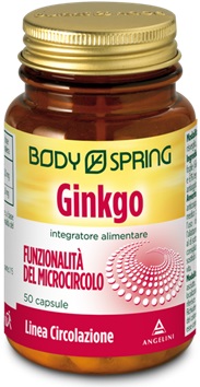 BODY SPRING GINKGO BILOBA 50 CAPSULE - goldeneffe.it