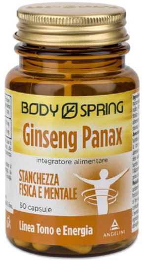 BODY SPRING GINSENG 50 CAPSULE - goldeneffe.it