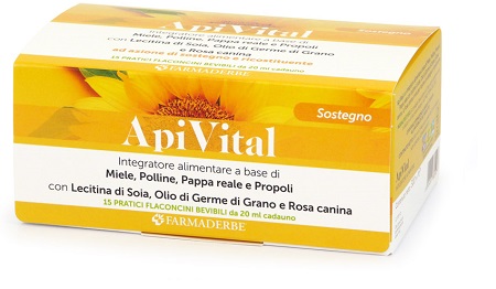 APIVITAL 15 FLACONCINI DA 20 ML - goldeneffe.it