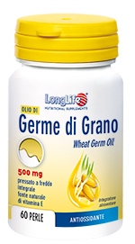 LONGLIFE OLIO GERME GRANO 60 PERLE DI GELATINA - goldeneffe.it