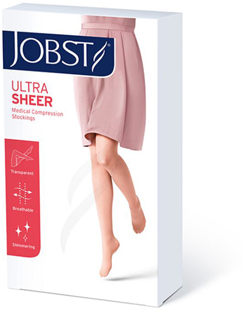 CALZA COMPRESSIVA JOBST ULTRASHEER 10-15MMHG COLLANT FUME4 ARTICOLO 797850000500 - goldeneffe.it
