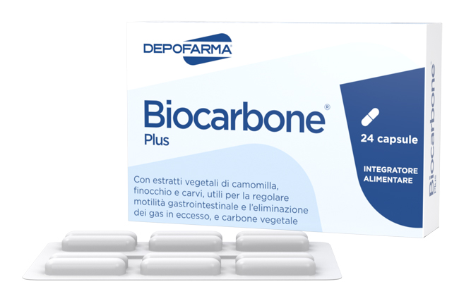 BIOCARBONE PLUS 24 CAPSULE - goldeneffe.it