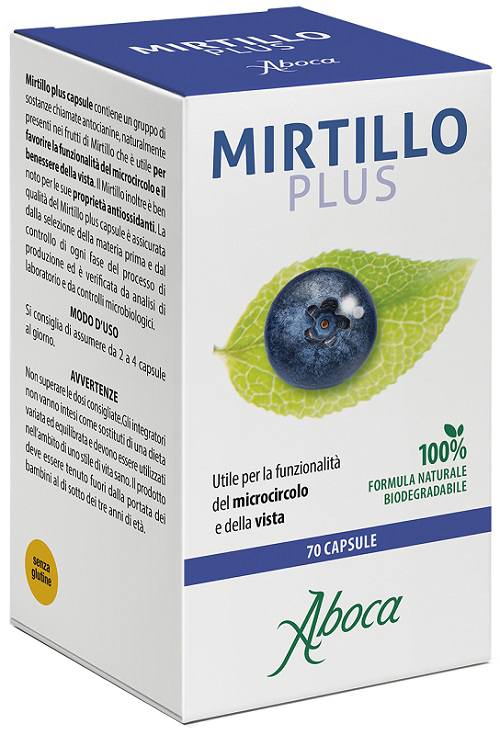 MIRTILLO PLUS 70 CAPSULE - goldeneffe.it