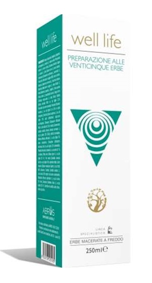 WELL LIFE 25ERBE ABROS 250 ML - goldeneffe.it