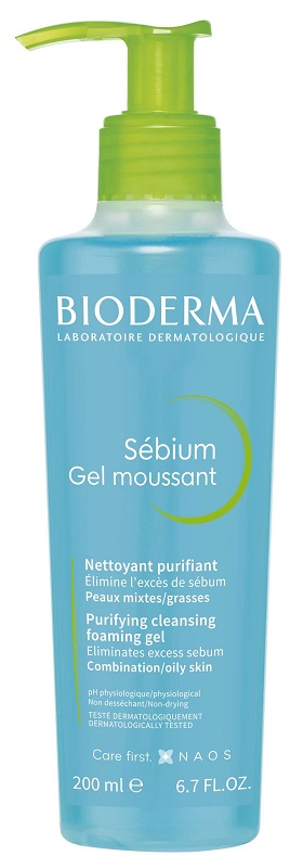 SEBIUM GEL MOUSSANT 200 ML - goldeneffe.it