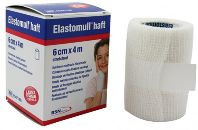 BENDA ELASTICA AUTOADESIVA ELAST HAFT 6X400CM - goldeneffe.it