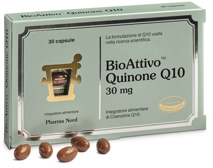 BIOATTIVO QUINONE Q10 30 CAPSULE - goldeneffe.it