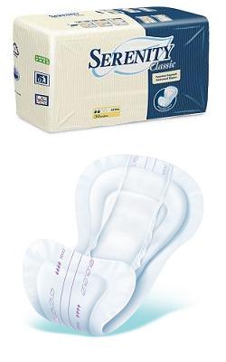PANNOLONE PER INCONTINENZA SERENITY SAGOMATO SUPER IN TESSUTO NON TESSUTO 30 PEZZI - goldeneffe.it