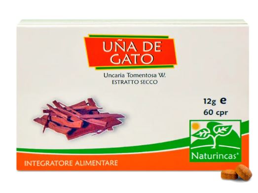 UNA DE GATO ESTRATTO SECCO 60 COMPRESSE - goldeneffe.it
