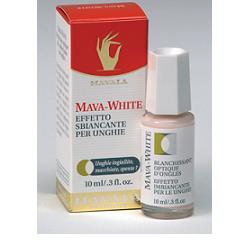 MAVA/WHITE EFFETTO SBIANCANTE UNGHIE 10 ML - goldeneffe.it