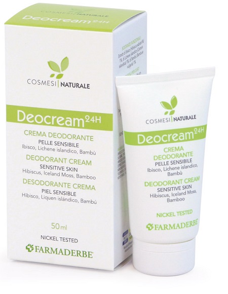 DEOCREAM CREMA DEODORANTE PELLI SENSIBILI 50 ML - goldeneffe.it