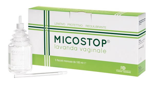 LAVANDA VAGINALE MICOSTOP 5 FLACONI DA 100 ML - goldeneffe.it