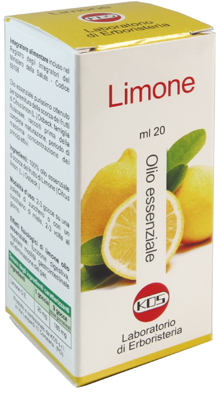 LIMONE OLIO ESSENZIALE 20 ML - goldeneffe.it