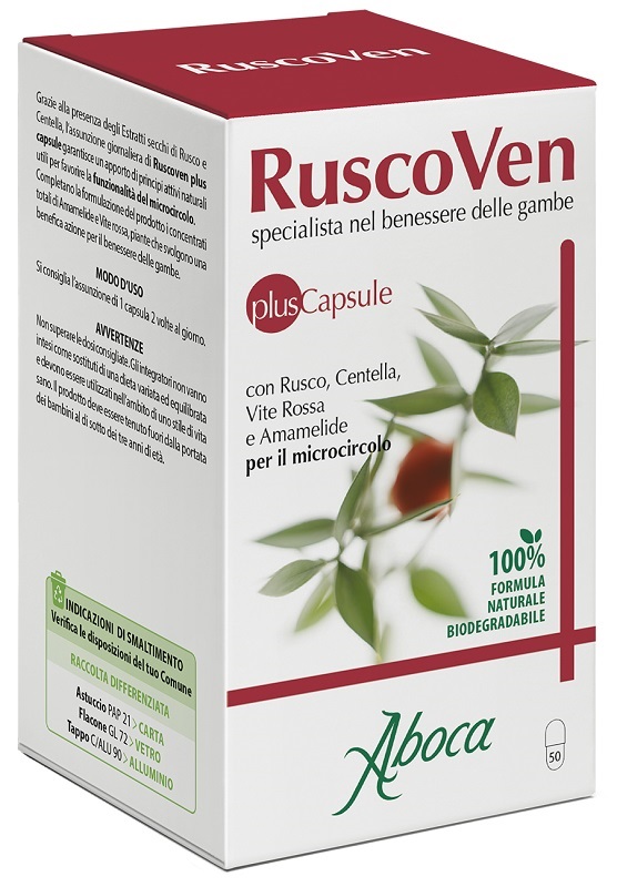 RUSCOVEN PLUS 50 CAPSULE - goldeneffe.it