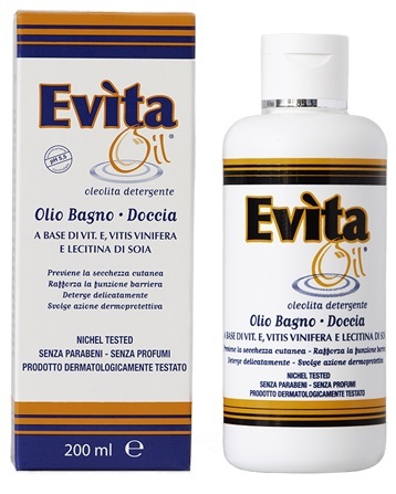 EVITA OIL BAGNO DOCCIA 200 ML - goldeneffe.it