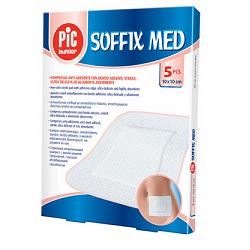 CEROTTO PIC SOFFIX MED IN TNT CON TAMPONE CENTRALE ASSORBENTE STERILE 10X25CM 1 PEZZO - goldeneffe.it